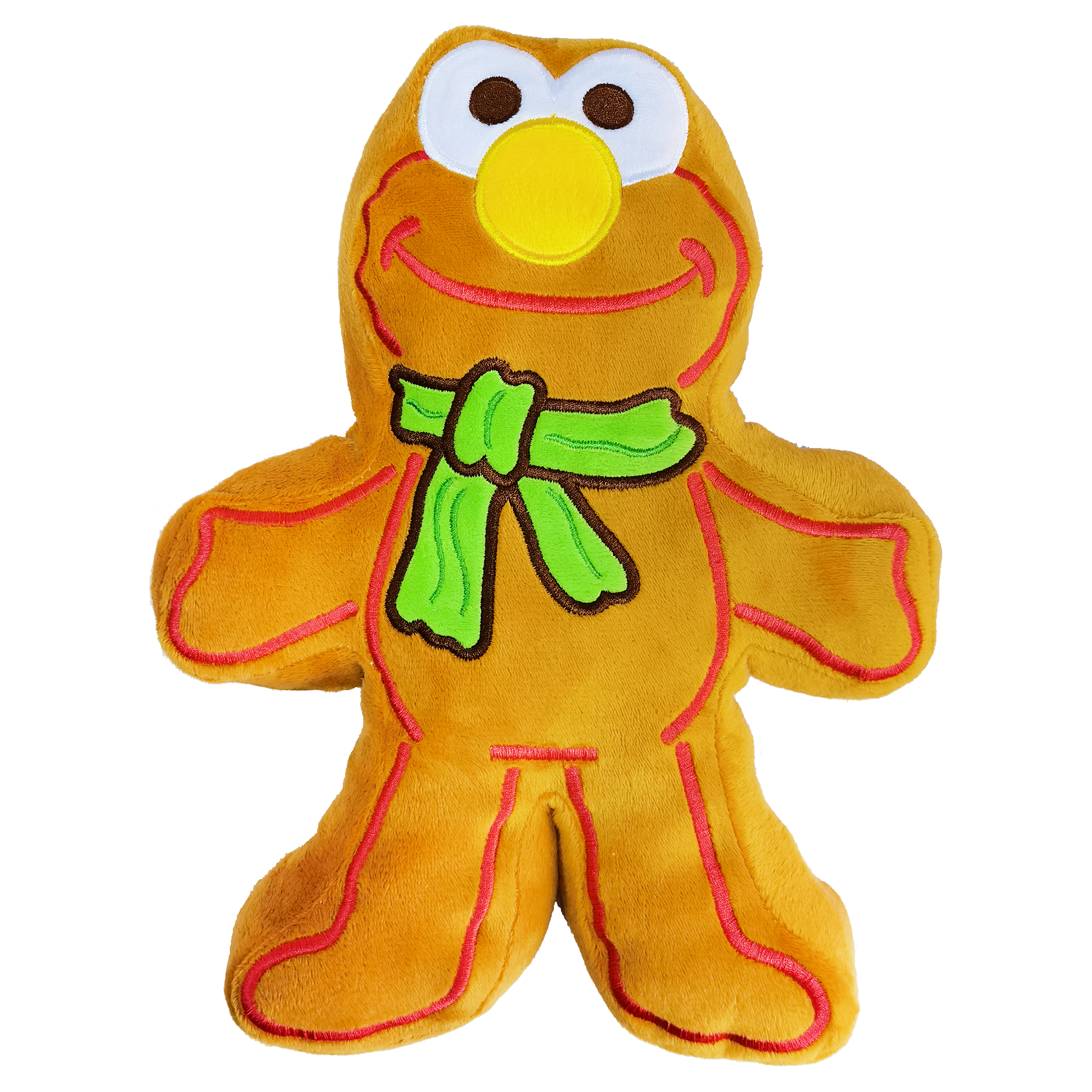 Sesame Street Gingerbread Elmo Plush 12”