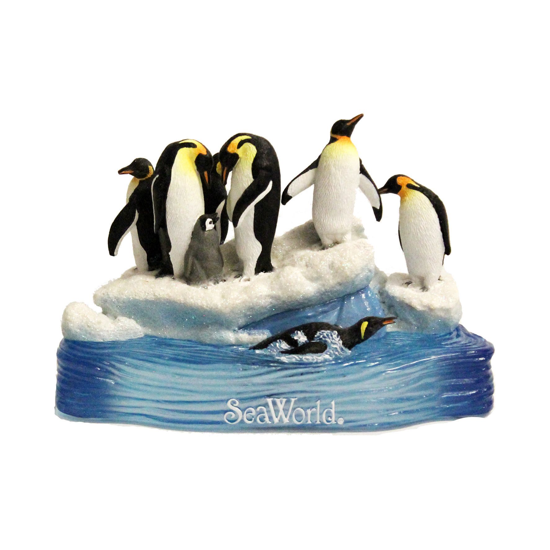 SeaWorld Sunset Penguin Figurine