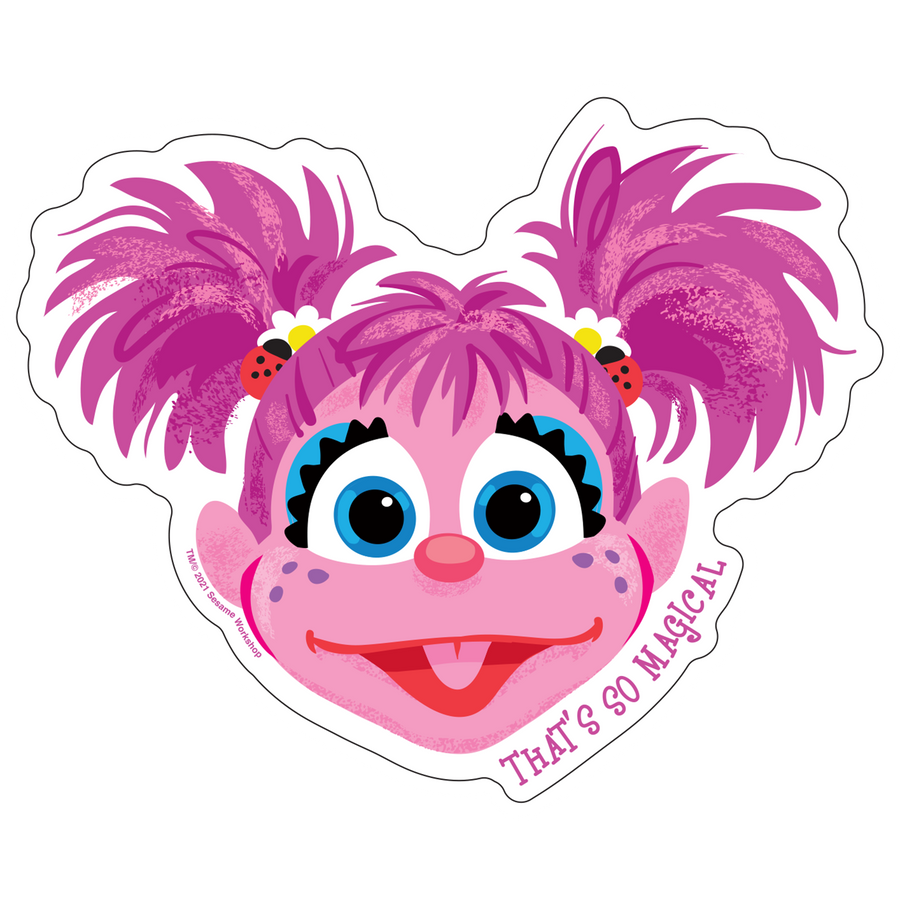 Sesame Street Abby Cadabby Jumbo Magnet in package