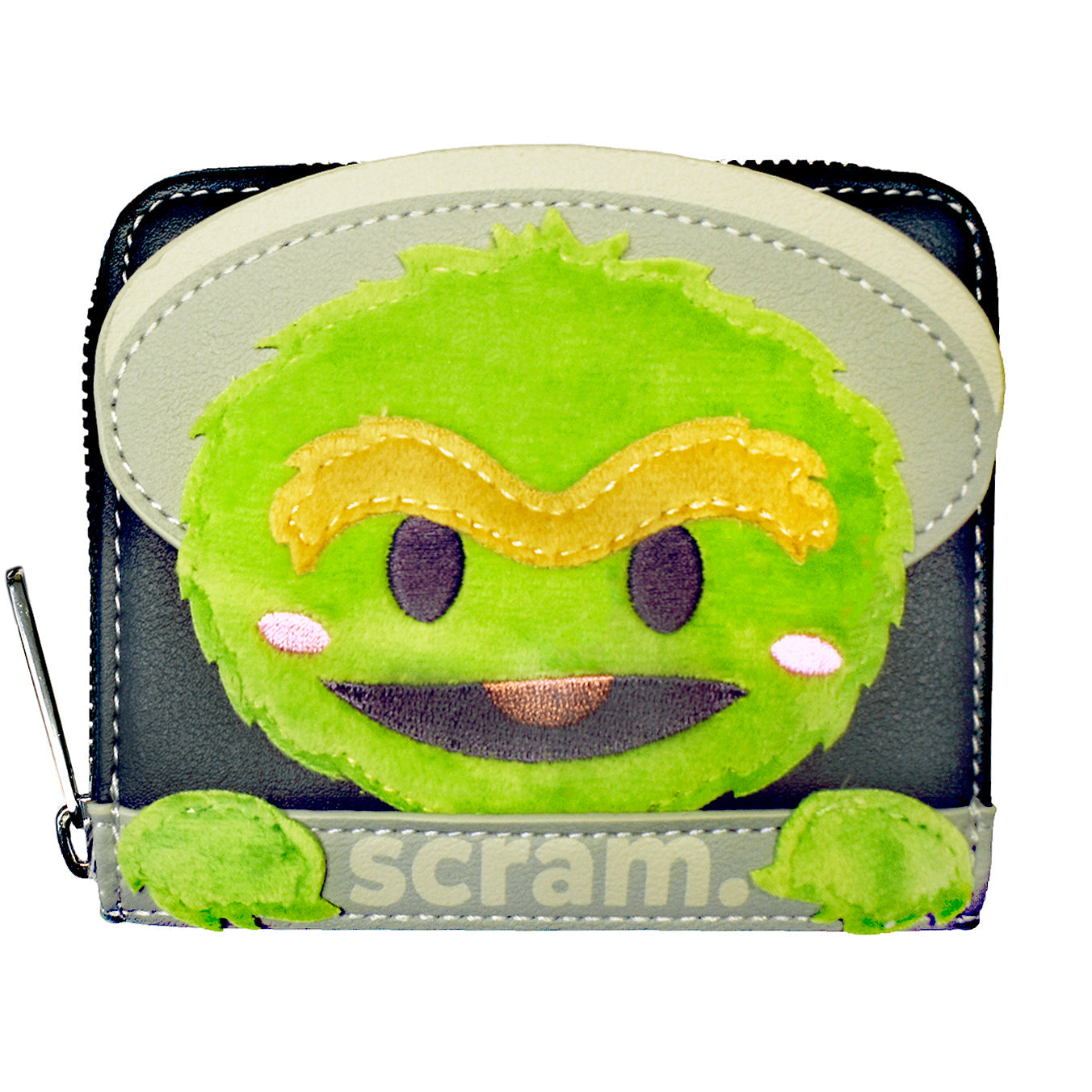 Sesame Street Loungefly Kawaii Oscar Wallet front