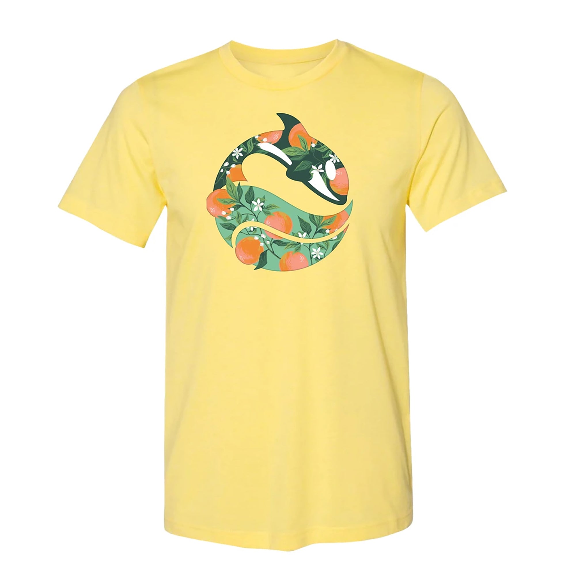 SeaWorld Florida Local Yellow Adult Tee front