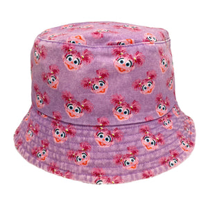 Sesame Street Abby Mineral Wash Youth Reversible Bucket Hat inside