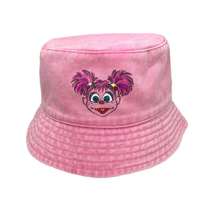 Sesame Street Abby Mineral Wash Youth Reversible Bucket Hat outside