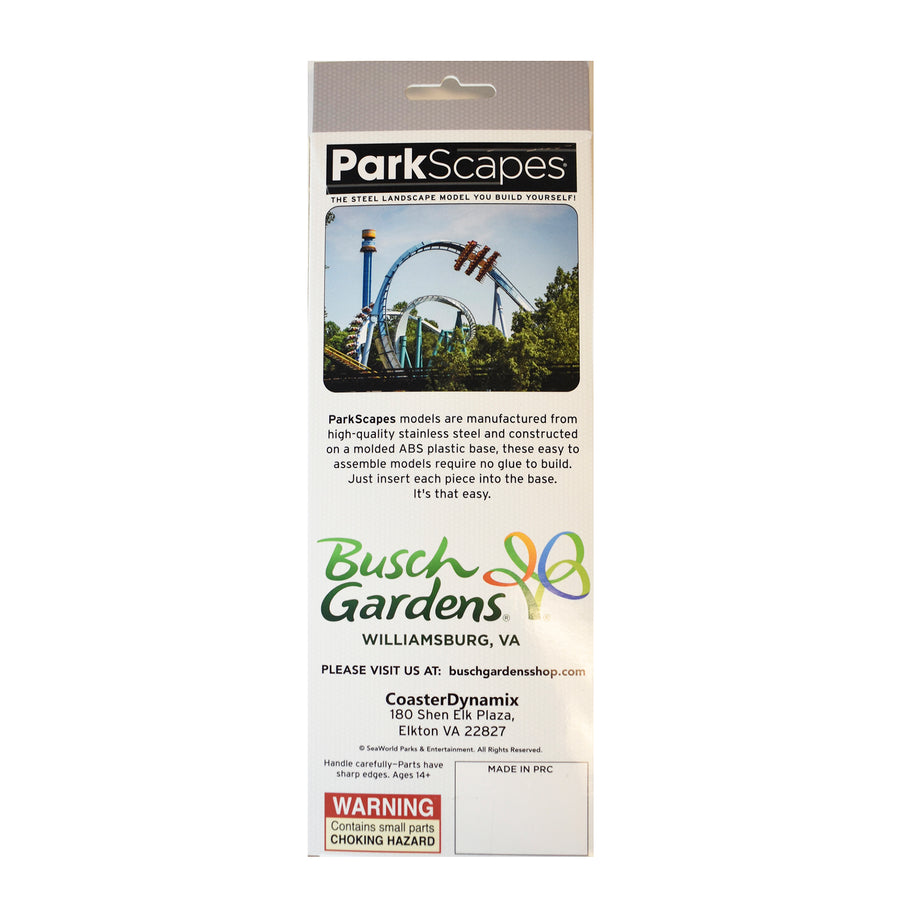 Busch Gardens Williamsburg Parkscape 22 package front