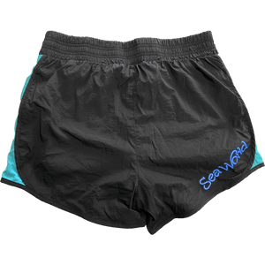 SeaWorld Neon Sign Black Shorts - Junior front
