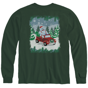 Rudolph the Red-Nosed Reindeer® Bumble Green Adult Long Sleeve Tee back